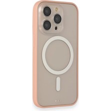 Apple iPhone 14 Pro Kılıf Grand Magneticsafe Kapak - Pembe