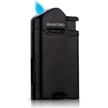 Quantoro 04-5 Single Perde alevli metal Puro Çakmağı / Matte Black
