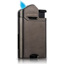 Quantoro 04-5 Single Perde alevli metal Puro Çakmağı / Gunmetal