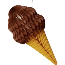 Hester & Cook Petek Kağıt Büyük Ice Cream Con