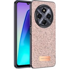 TeknoKapsül Redmi 14C Bright Simli Kapak - Pembe