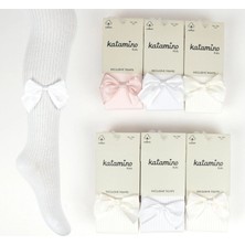 Katamino Nadiya Aksesuarlı Kız Külotlu Çorap 300938 Asorti
