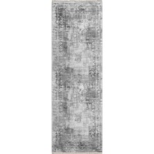 Anti-Alerjik Yıkanabilir Şönil Halı Kilim Eskitme, Modern Desen Oturma Odası, Salon, Çocuk Odası, Mutfak, Koridor Halısı, Yolluk (80 x 300 Cm)