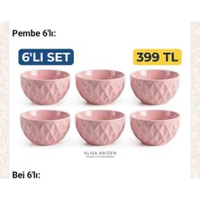 Porselen sunumluk lüks kase 12cm 6 300ml