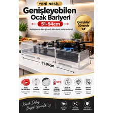 Safety Pro - Yeni Nesil Genişleyebilir Ocak Bariyeri 51-94CM - Esnek ve Güçlü