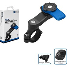 Quad Lock Quadlock Motosiklet Scooter Gidon Bağlantılı V2 Telefon Tutucu Seti
