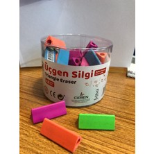 Colorland Üçgen Silgi 48'li Pakette