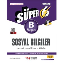 Nitelik Yayınları 6. Sınıf (B) Süper Sosyal Bilimler Soru Kitabı Beceri Temelli