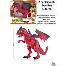 Brother Toys Dev Boy Ejderha Dinozor Ses ve Dokunmatik Fonksiyonlu Pilli