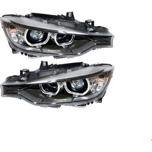 Bmw F30 Lci Ön Far Halojen-Led Dönüşüm Seti 2015 Sonrası Uyumlu