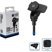 Quad Lock Quadlock Motosiklet Scooter Pro Gidon Merkezi Bağlantılı Telefon Tutucu Seti