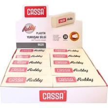 Cassa 9620 Beyaz Kauçuk Blok Silgi - 1 Adet