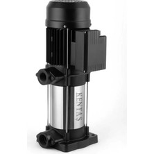 Kentaş 1.1 Kw-1.5 Hp 220 Volt Paslanmaz Çelik Fanlı Dikey Çok Kademeli (5 Kademeli) Bakır Sargılı Su Pompa