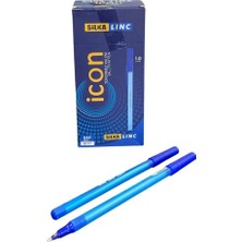 Silka Linc Icon 1.0 mm Mavi Tükenmez Kalem - 250'LI Koli