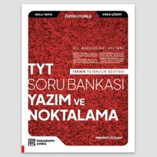 Paragrafın Şifresi Yayınları Paragrafın Şifresi Tyt Yazım ve Noktalama Soru Bankası
