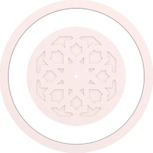 Motifpiyer Hazır Lamba Tavan Paneli Matris-Radius Modern Lamba-Avize Tavan Göbeği/Mono-Dış Çitalı