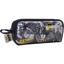 Obm BATMAN Çift Bölmeli Gözlü Kalem Çantası Kalemlik 563883