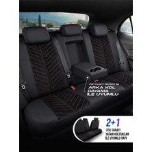 Hasakman Seat Leon Mk2 Shine Siyah Kırmızı Tay Tüyü Oto Koltuk Kılıfı Tam Set-Kolay Montaj-Terletmez-Ortopedik 2005-2012