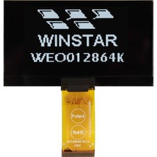 Winstar 2.7 Inç Cog OLED Ekran - 128X64, Beyaz