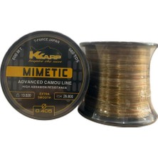 K-Karp Mimetic 600MT  0.405MM Kamuflaj Sazan Misinası