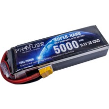Profuse 3s 11.1V Lipo (Li-Po) Lityum Polimer Batarya - 5000MAH, 100C