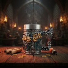 Çılgıntrend Oyunculara Özel Game Over Temalı 380 ml Içi Paslanmaz Çelik Premium Kupa Bardak