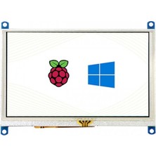 Waveshare 5inch Dokunmatik LCD (G) Ekran, Rezistif, 800×480, Hdmı, 14447