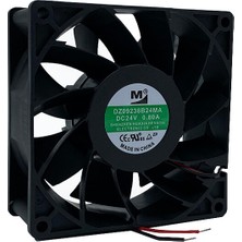 Cin 92X92X38MM 24V Bilgisayar Kasa Fanı - 0.49A 11.76W 5000RPM 2pin