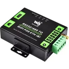 WaveShare Endüstriyel Seri Sunucu RS232485 To WiFi ve Ethernet (POE) - Modbus, MQTT GateWay, 25223