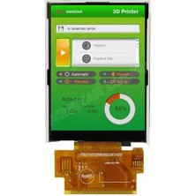 Winstar 2.8 inç TFT LCD Ekran - 240x320, MCU, 37P, Kasasız