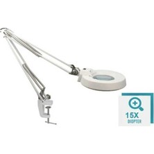 Bakon BK500C LED Aydınlatmalı Akrobat Büyüteç - 12.7cm Çap, 15X Büyütme