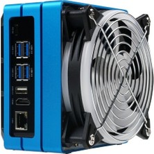 Seeed Studio Jetson Mate Cluster Mini 3lü Set (NanoNX Uyumlu Taşıyıcı + Fan + Kasa)