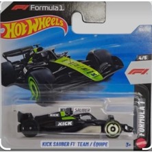 Hot Wheels Hotwheels Formula 1 Kick Sauber / Equıpe JJK02 1/64 Ölçekli Tekli Arabalar