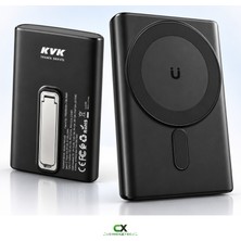 Cimenx Kablosuz Şarj Destekli Powerbank Siyah -10.000 Mah 22,5W