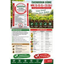 İskenderun Gübre 15-15-15+15SO3 Gübresi 5 kg