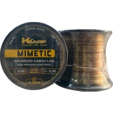 K-Karp Mimetic 600MT  0.354MM Kamuflaj Sazan Misinası