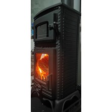 Firestove Fire Stove  FRS-053  Majör Tek Camlı Kuzineli Döküm Soba