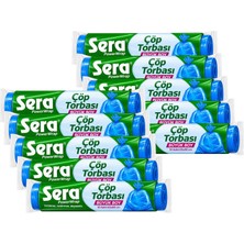 Sera Çöp Torbası Büyük Boy 10 Lu (65X80 Cm) x 10 Adet