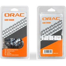 Orac 1/4'' 1,1 mm 28 Diş Yedek Zincir HCS510XP ve HCST210 Uyumlu