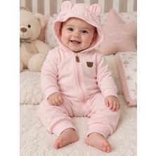 Filexi Kapüşonlu Içi Polarlı Bebe Tulumu 252334