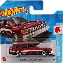 Masinuta Metalica Hot Wheels, Nissan Maxima Drift Car, 1:64, Visiniu