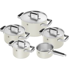 Zwilling Pure Tencere Seti 5 Parça Fildişi