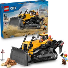 LEGO ® City Sarı Buldozer 60466 - 8+ Oyuncak Yapım Seti (682 Parça)
