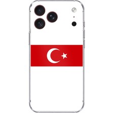 TechTree iPhone 18 Pro Max Uyumlu Türk Milli Takım Beyaz Forma Baskılı Silikon Kılıf