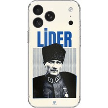 TechTree iPhone 18 Pro Uyumlu Atatürk Lider Baskılı Silikon Kılıf