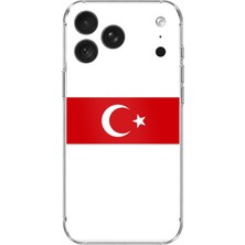 TechTree iPhone 18 Pro Uyumlu Türk Milli Takım Beyaz Forma Baskılı Silikon Kılıf