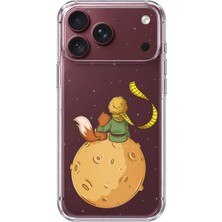 TechTree iPhone 18 Pro Max Uyumlu Küçük Prens Gezegen Boa Tasarımlı Baskılı Silikon Kılıf