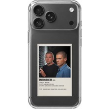 TechTree iPhone 18 Pro Uyumlu Prison Break Tasarımlı Baskılı Silikon Kılıf