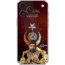 TechTree iPhone 18 Pro Max Uyumlu Abdülhamid Han Baskılı Silikon Kılıf