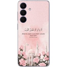 TechTree Galaxy 26 Fe Uyumlu Rad Suresi Cami ve Güller Baskılı Silikon Kılıf